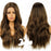 Medium Length Lace Synthetic Heat Resistant Human Hair Wig