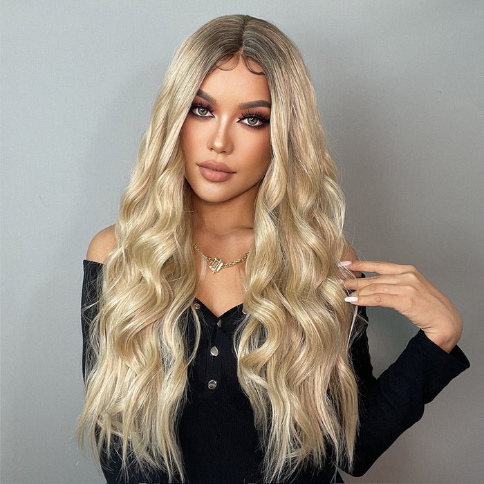 Synthetic Hair Lace Front High Quality Human Hiar Wigs