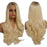 Straight Lace Front Synthetic Human Hir Wigs