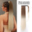 Long Straight Hair Synthetic Ponytail Gradient Ponytail Wig Hair drawstring ponytail for black women