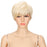 Popular Fiber Synthetic Short Human Hair Wig