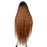 Scalp lace new straight Heat Resistant Fiber Human Hair Wigs