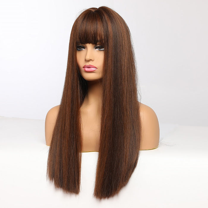 Silky Straight Synthetic Hair Wig