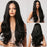 Long Wavy Lace Front Human Hiar Wigs for Black Women