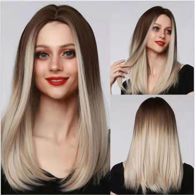 Ins Hot Black to Blonde Mini Lace Front Wigs