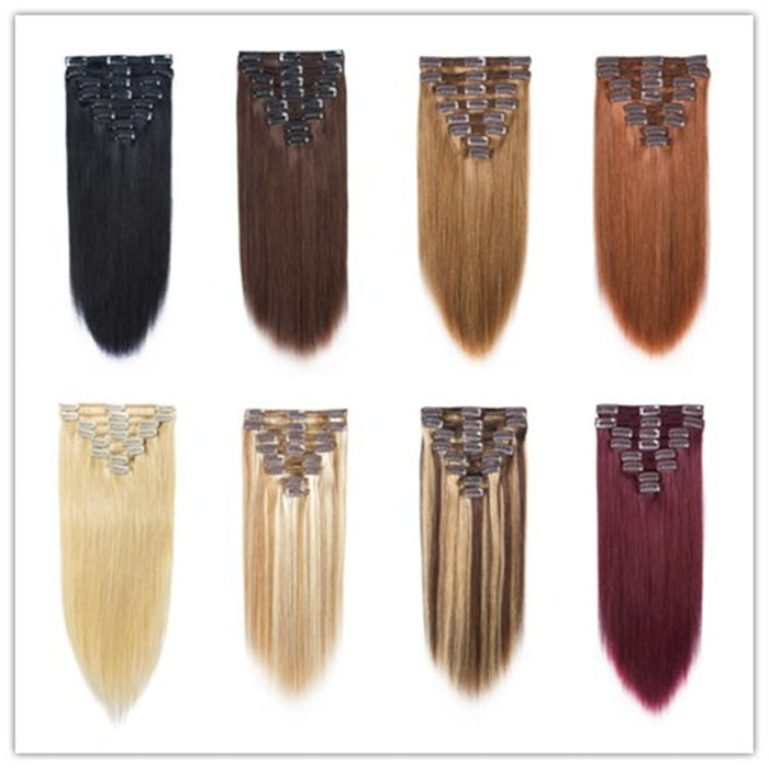 Best new products cuticle aligned clip in hair extension