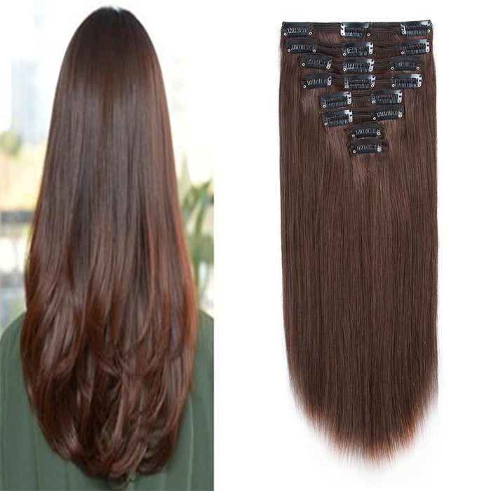 unprocessed virgin hair clip in 100% human hair extensions