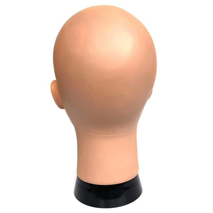 Black African Mannequin Head Without Hair For Making Wig Hat Display Cosmetology Head Female Dolls Bald Training Head