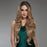 Long Wavy Density Hair Perruque Lace Frontal Human Hiar Wigs