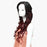 Long Wavy  Front Deep Wave Swiss Lace Human Hair Wig