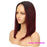 Front Lace Long Straight Human  Hair Wigs for Black Woman