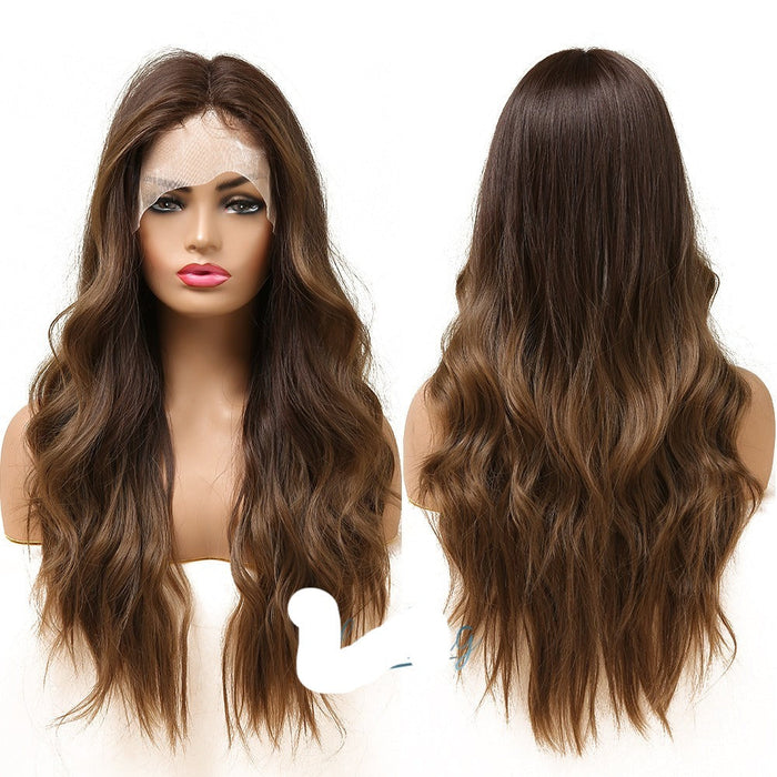 Wavy Front Lace Glueless Human Hair Wig