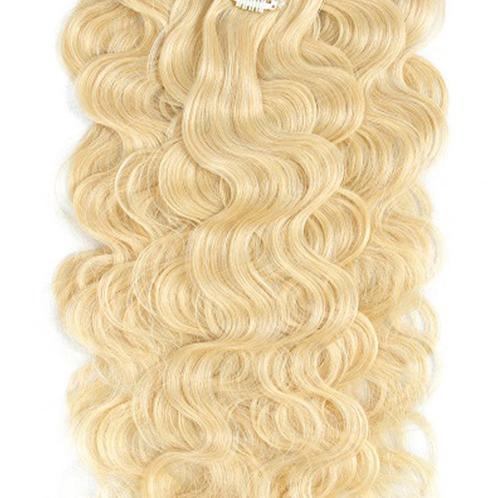 Curly Clip In Remy Human Hair Extensions 100% Human Hair