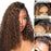 Curly Hair Highlight Wigs 100 Human Hair Curly Lace Front Wigs Ombre Wigs