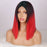 Ins Hot Ombre Blonde Pink Bob Mini Lace Wigs