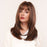 Long Straight Fluffy Synthetic Breathable Human Hair Wig