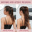 Claw Horsetail Wig Long Wavy Curly Hair Extension Jaw Clip Hairpiece Synthetic Pony Tail