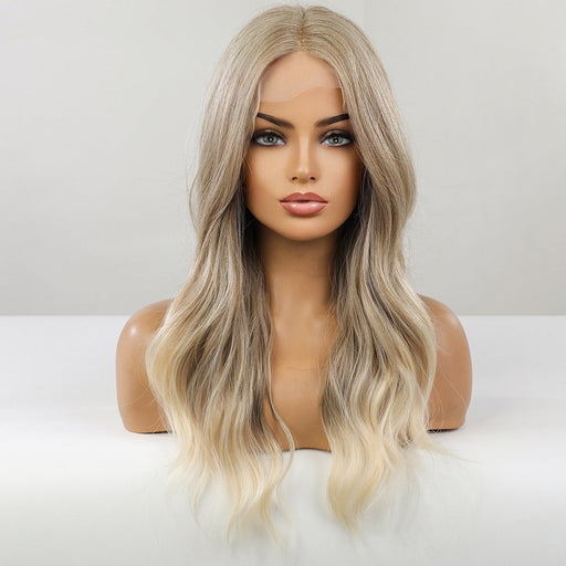 Wavy Front Lace Glueless Human Hair Wig