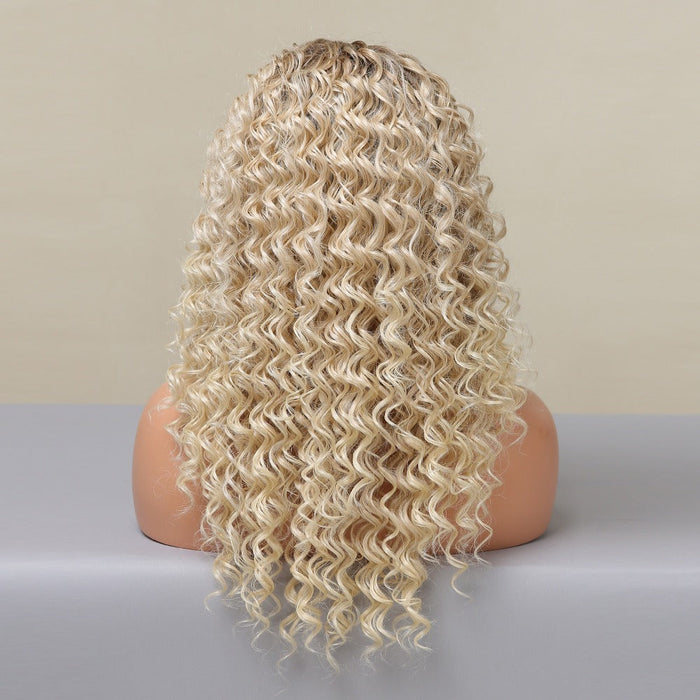 Kinky Curly atural with Baby Human Hiar Wigs