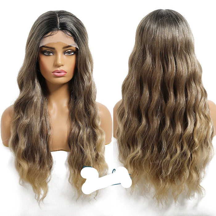 Long Lace Wavy Front Lace Swiss Human Hair Wig