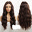 Medium Length Lace High Density Heat Resistant Human Hiar Wigs