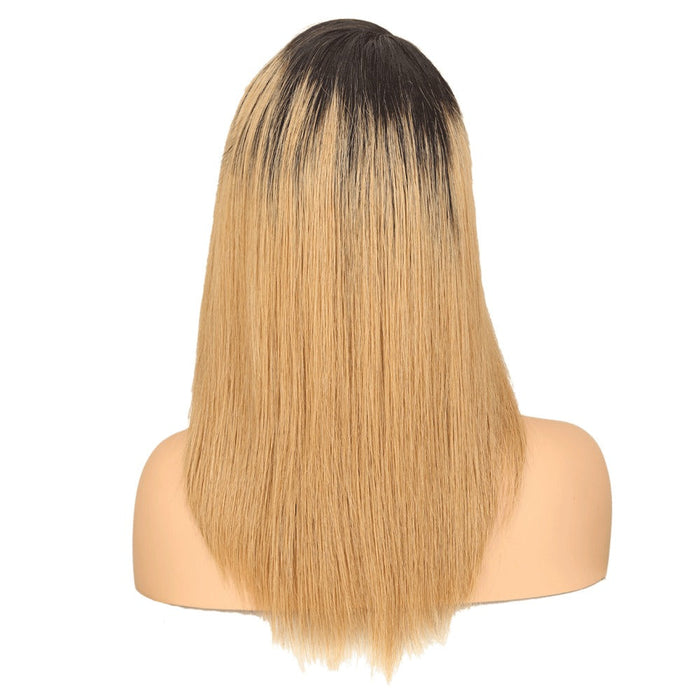 Straight Virgin Swiss Lace Base Material Human Hair Wigs