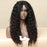 Natural Wavy Glueless Transparent Lace Human Hiar Wigs