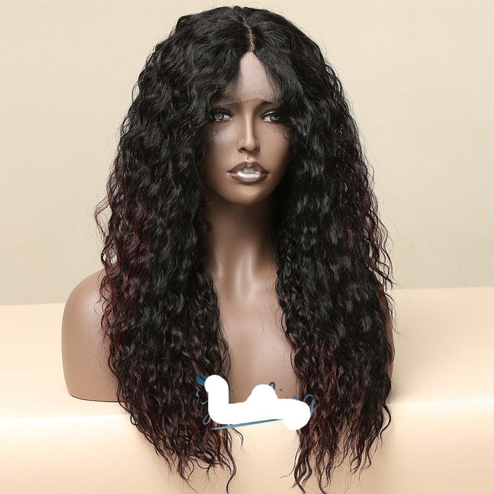 Natural Wavy Glueless Transparent Lace Human Hiar Wigs