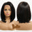 Medium Length Straight Synthetic Lace Front Human Hair Wig