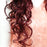 Long Wavy  Front Deep Wave Swiss Lace Human Hair Wig