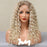 Wave T Part Front Lace Transparent Human Hair Wigs