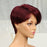 Short Bob Remy Straight Machine Made No Smell Human Hair Wig