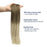 Clip-ins Extension 100% Natural Virgin Raw Human Hair Clip in Hair Extention