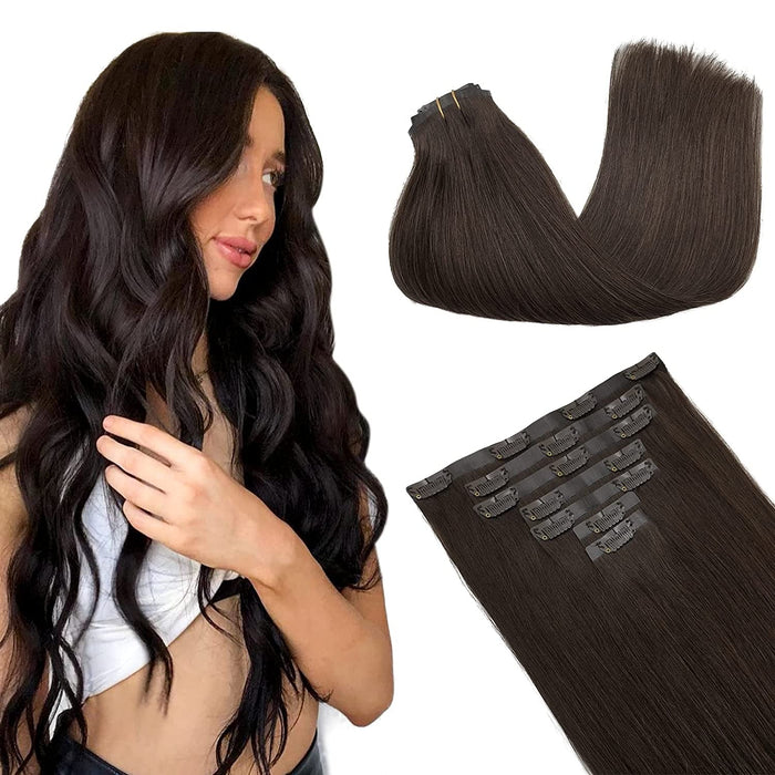 Invisible Seamless Clip in Hair Extensions Cambodian Cuticle Aligned Curly Drawstring Ponytail