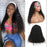 Factory Outlet Headband Wig Human Hair For Black Human Hair Headband Wig, Straight Body Deep Ponytail Human Hair Wigs