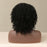 Black Kinky Curly Synthetic Lace Front Wigs for Black Women Curly Aligned Lace Front Wig Curly Lace Front Wig