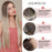 Long Straight Wig Ombre Brown Blonde Synthetic Lace Wigs for Women Dropshipping Wholesale Lace Front Wig