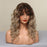 Long Wavy Synthetic Wigs with Dark Brown Wig for Black Women curly hair wig wholesale