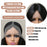 Natural Black Long Synthetic Lace Wig Brown Body Wave Lace Wigs