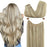 Hair high quality halo hair extension with fish wire