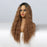 Dark Brown Synthetic Wigs Long Deep Wave Curly Wigs for Black Women synthetic afro wig