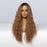 Dark Brown Synthetic Wigs Long Deep Wave Curly Wigs for Black Women synthetic afro wig