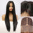 Straight Synthetic Lace Front Wigs with Baby Hair Wigs for Black Women Afro