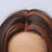 Synthetic Wavy Black Brown Lace Wigs with for Women synthetic hair wigs with highlights