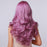 synthetic wigs wholesale prices Body Wave Purple Synthetic Wigs for Women