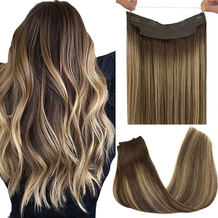 Cuticle Aligned Human Hair Bundles Human Hair Extension with Closure Vendors