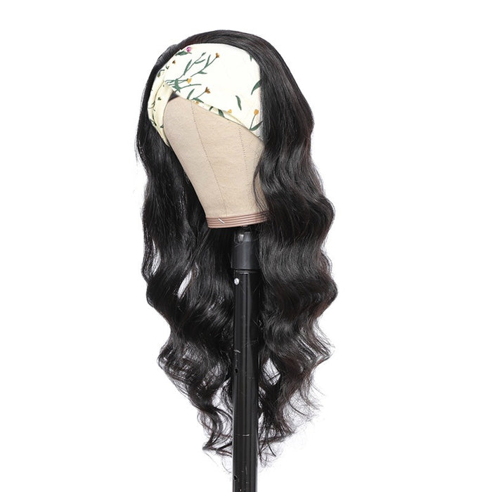 Headband Wigs Human Hair Headband Wigs for Black Women