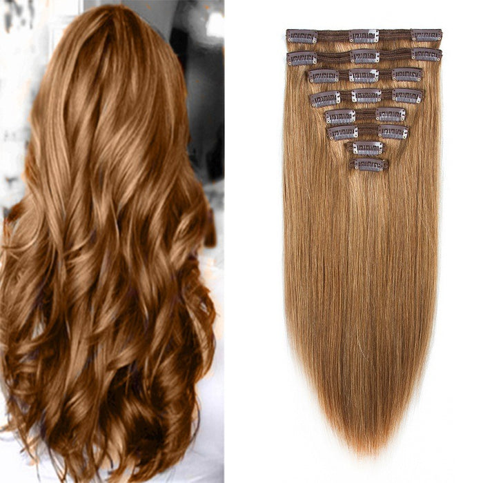 Human Hair Extension Vendors Supply Color Clip In Hair Extensions