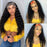 Water Deep Wave Headband Wigs Human Hair For Black Women