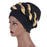 Muslim Double braids Braid For Women Female Headscarf Space cotton Turban Cap With sequins